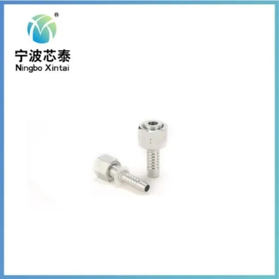 Female Jic Unf Straight Crimp Hose Fitting for 1sn/2sn/4sp Hose